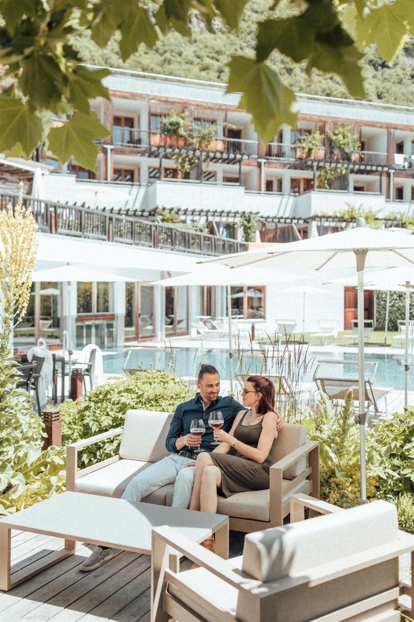 Biohotel Theiner'S Garten Lana Luaran gambar